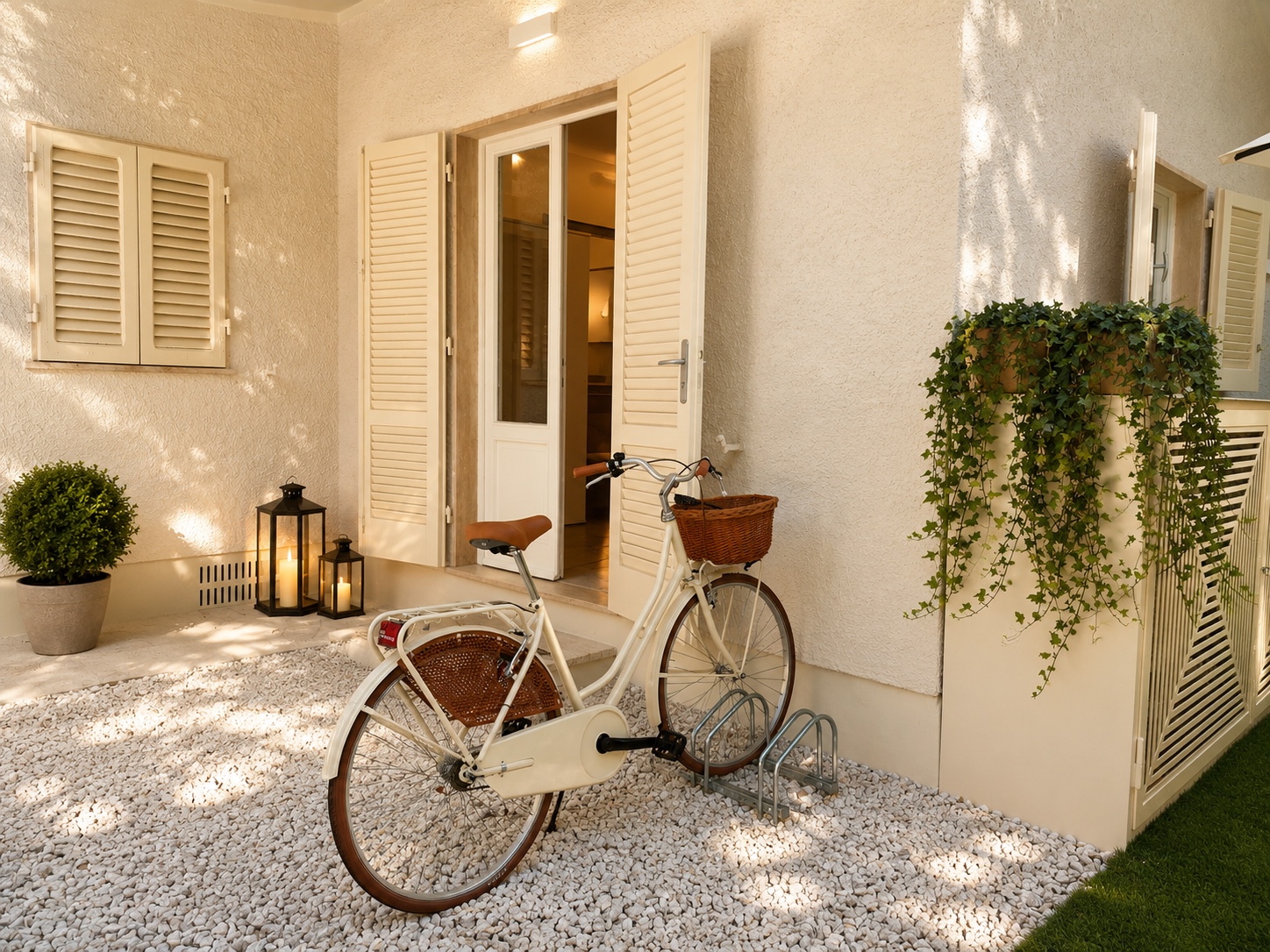 City Bike davanti all’ingresso di Forte Privé